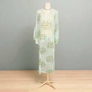 Roller Rabbit Sleepy Leopard Lotella Coverup | NWT Sheer Resort Dress | Medium